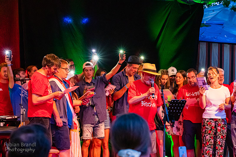Familienshow-Abend Finale auf der Kerbebühne