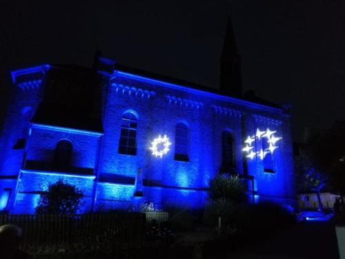 Illumination der Kirche